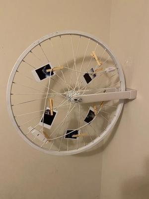 Bike Wheel Wall Mount