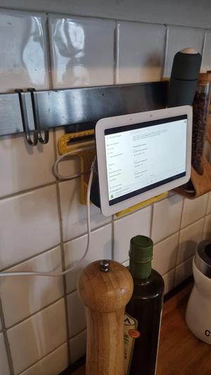 Remix google Hub wall Mount 2.0 - for IKEA bar Kungsfors