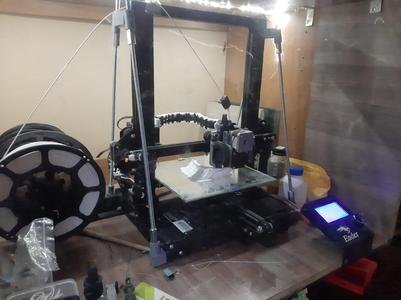 Frame stiffeners for Ender 3