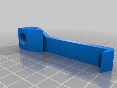 Filament guide for FLUX Delta printer v2