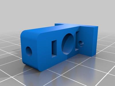 Microswitch-endstop mounting for 8mm shafts