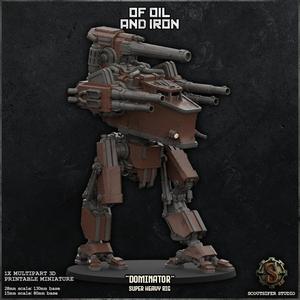 "Dominator" Super Heavy Rig | DIeselpunk Mech