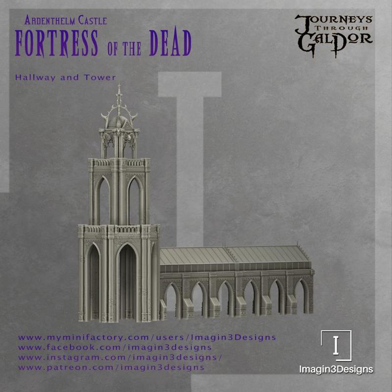 Fortress of the Dead - Modular Hallway and Tower