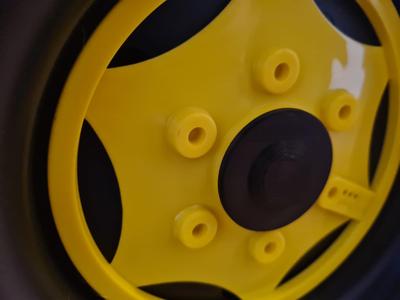 John Deere Tractor Wheel Cap Toy