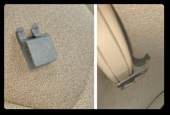 Ducato Haken für Griff vorne