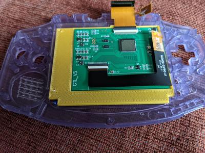Gameboy Advance Cloud IPS mount bracket