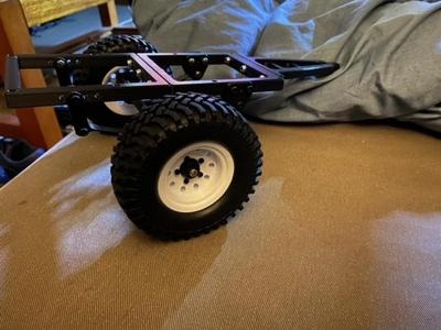 3DSets Printed wheel adaptor for RC trailer