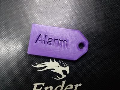 Key Tag Alarm