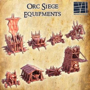 Orc Siege Weapons 28 mm Tabletop Terrain