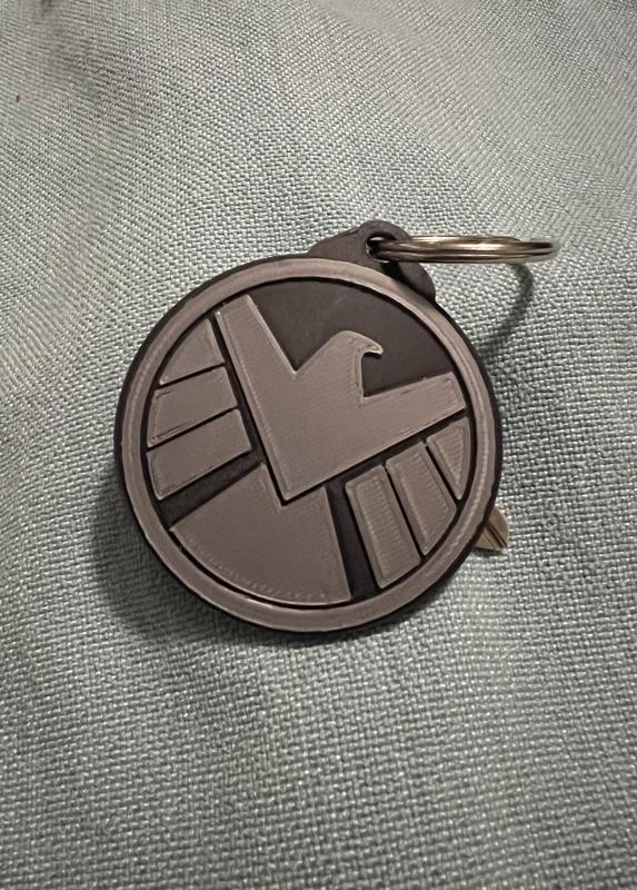 Marvel's SHIELD Logo Keychain