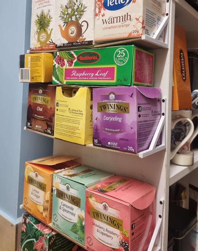 Teabag Box Shelf