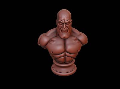Darkseid Bust