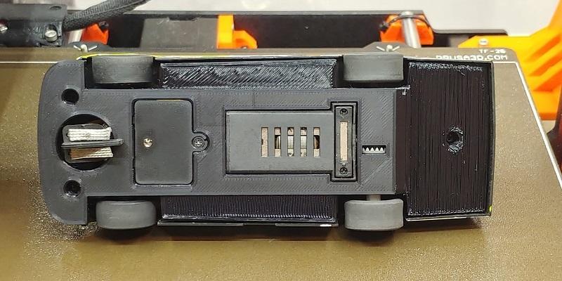 Scalextric DPR Compatible Chassis for SCX NASCAR CoT (Ford Fusion)