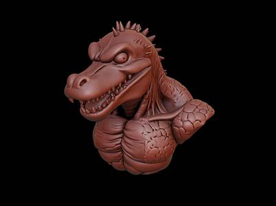 Killer Croc Bust