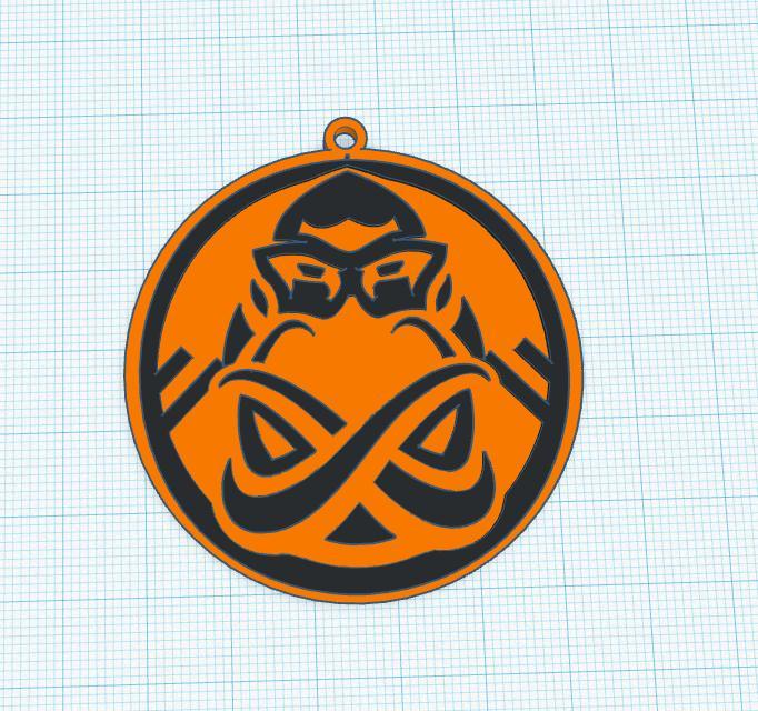 ENCE Logo (Keychain)