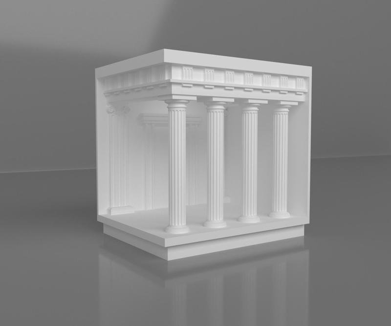 Columned walldecor