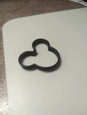 Smaller and larger Mickey Ear Cutters