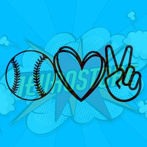 Love and Baseball Wall Art Decor