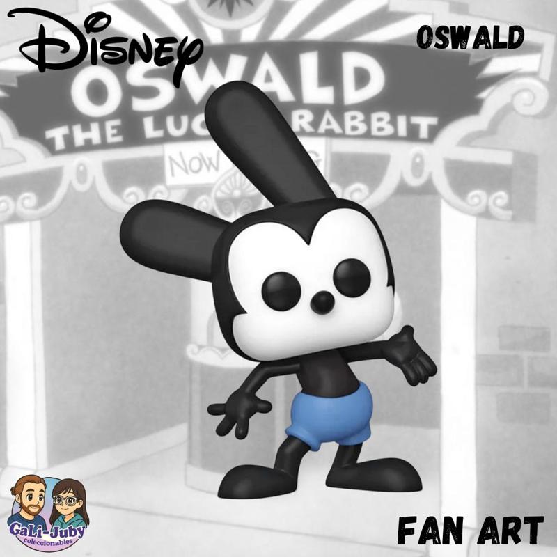 oswald lucky rabbit Disney Funko Fan Art