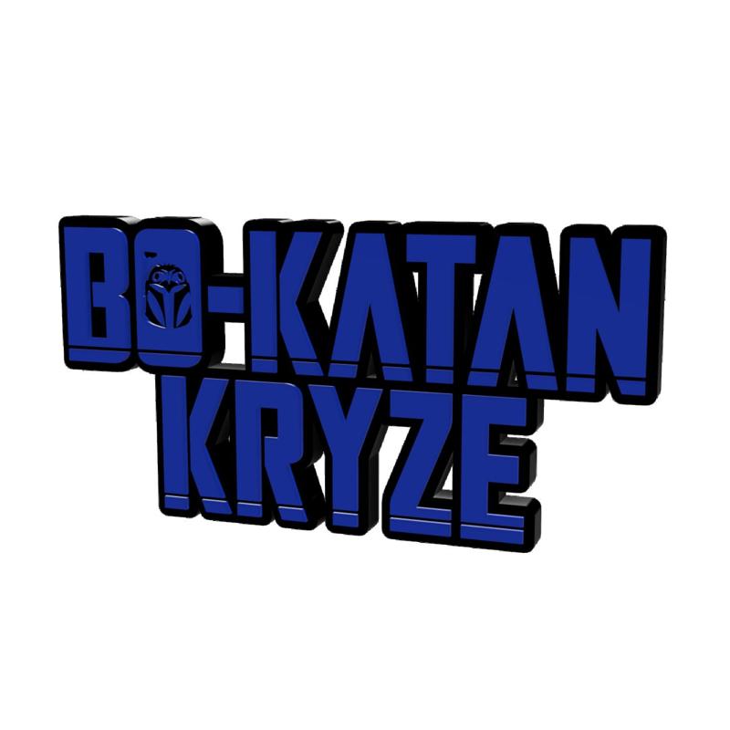 3D MULTICOLOR LOGO/SIGN - Bo-Katan Kryze (Mandalorian Style)