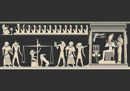 3D Relief of ancient Egyptian Pharaoh for CNC 3d printing
