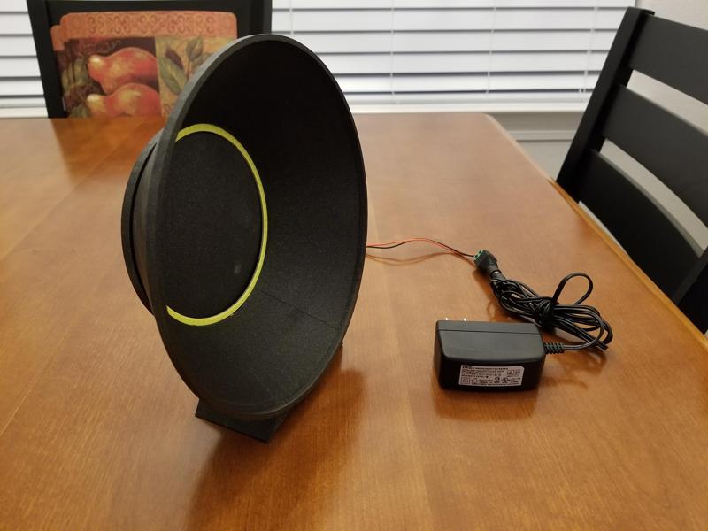 200mm display stand for circular lithophane