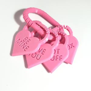 Conversation Heart Carabiners