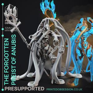 The Forgotten Priest of Anubis - PRESUPPORTED - 32mm Scale