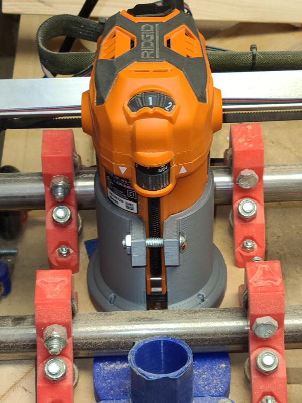 Rigid R2401 Trim Router Base for LowRider 2 CNC