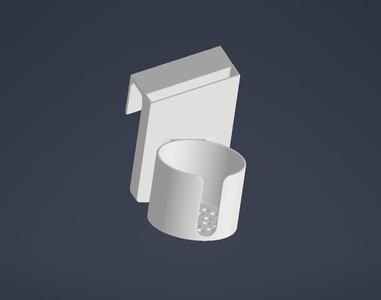 phone charger and cup holder for a car