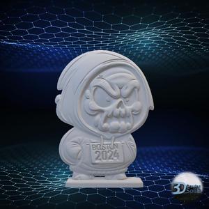 Racer Skeleton Decor