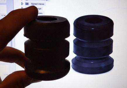 Subaru Justy front shock cushion