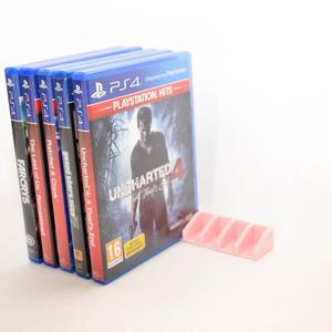 Minimalistic PlayStation Games Holder