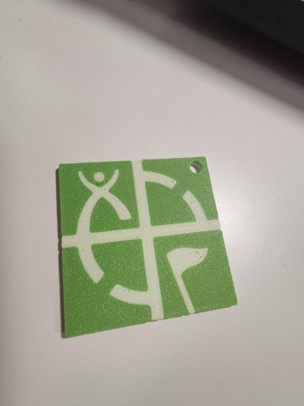 Geocaching keychain 1 MMU