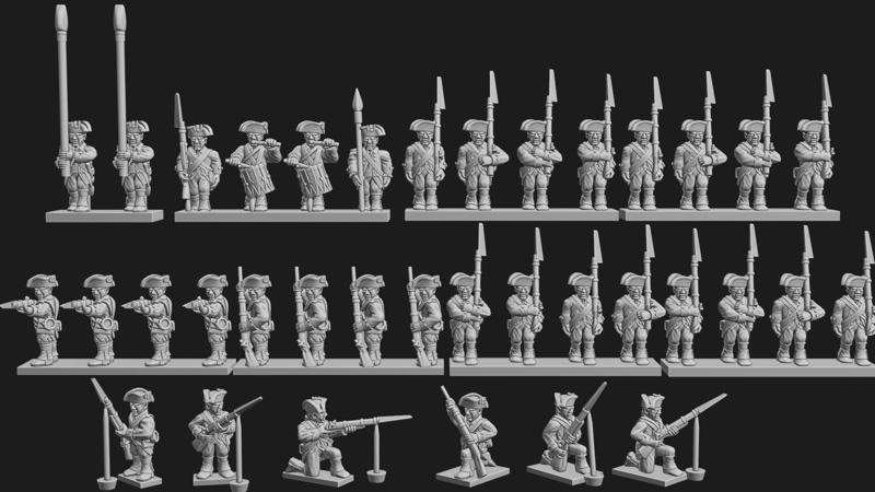 Continental Regular Infantry AWI-US-1