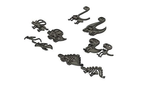 Dino puzzles