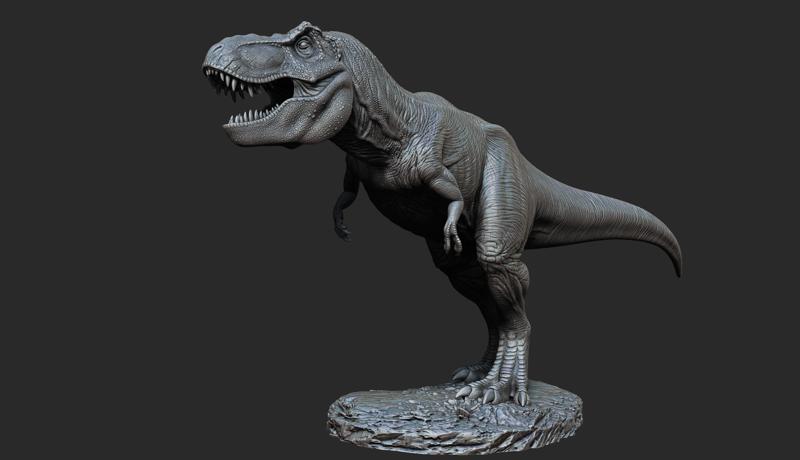 Jurassic park Jurassic World Tyrannosaurus Rex 3D print model