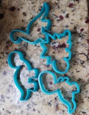 6 Dino's Cookie cutter- 6 Dinosaur Cutters