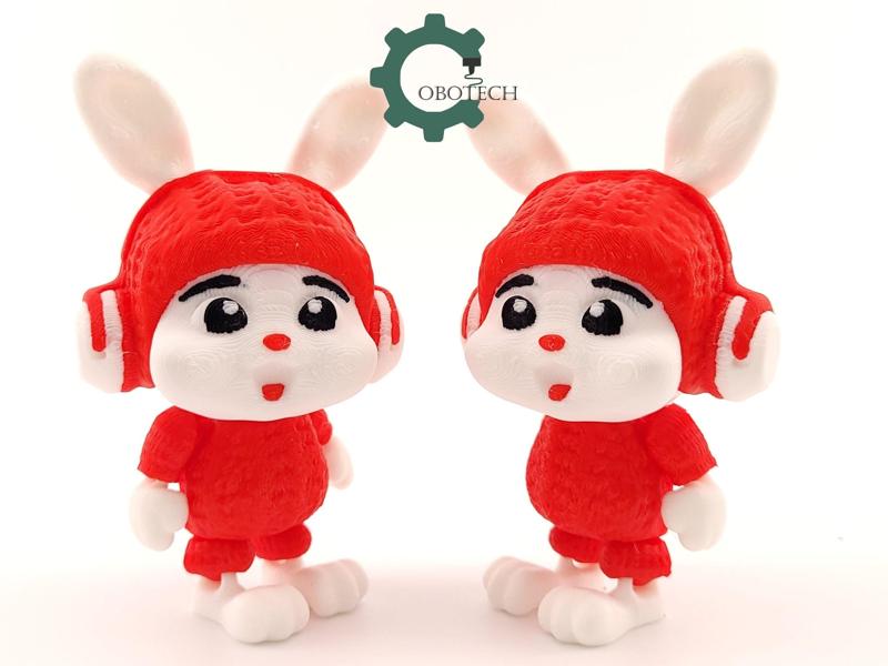 Cobotech Articulated Crochet Bunny by Cobotech