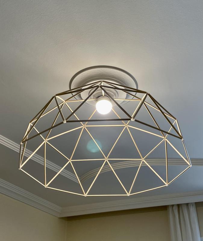 Geodesic straw dome incl. lamp adapter and f3d files