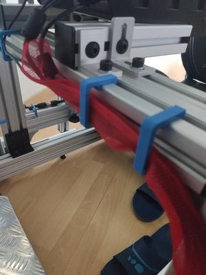 4040 Cable clip (For JCL Seat V2 and other 4040 based sim rigs)