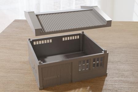 Airfield WW2 Tools Shed Wargaming Terrain