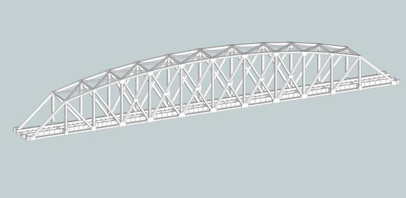 247 Ft Arched Truss Bridge