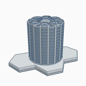 Sci-Fi Building 61 Hex Map Scale HMSSF061