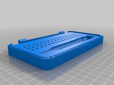 ES120/ES121 Electric Screwdriver Case - Flat bottoms and No Logo