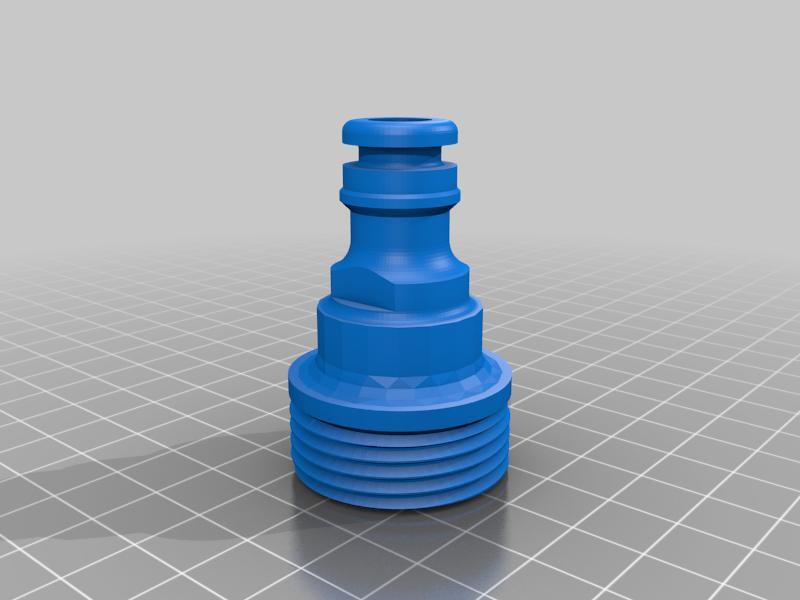 Water filter adaper 1" to Garderna connector