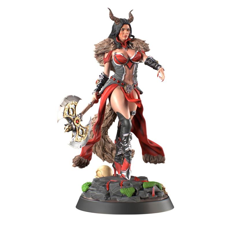 Sigrid the shadow Huntress Pose 1