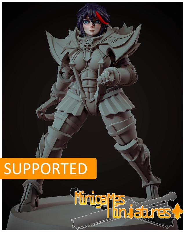 Ryuko nun anime figurine