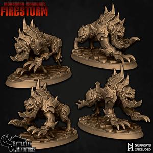 Forgebound Hellhound Pack