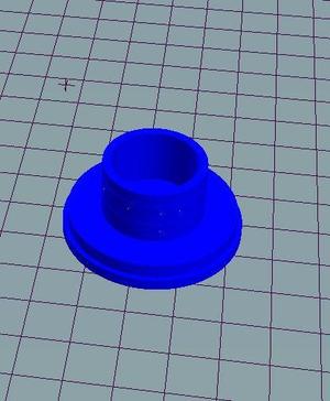 Replacement foot for the IKEA CAPITA leg